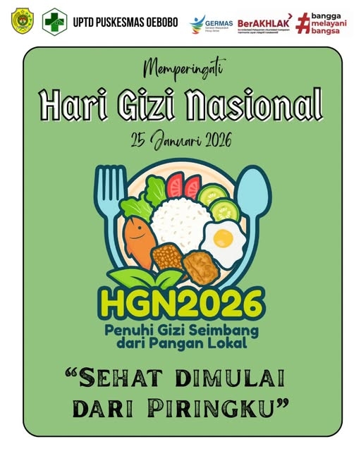 Menyambut Hari Gizi Nasional