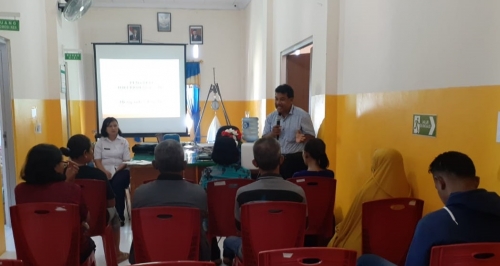 Kegiatan Review Tugas PMO TB di UPTD Puskesmas Oebobo