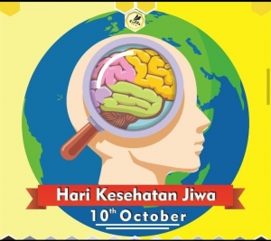 10 Oktober, Hari Kesehatan Jiwa Dunia, Cintai Dirimu, Cegah bunuh diri