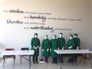 Petugas Kesehatan dari UPTD Puskesmas Oebobo Siap Melakukan BIAS di SD Dian Harapan, Fatululi