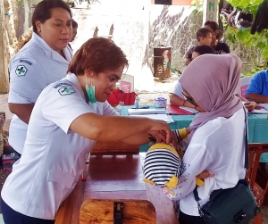 Pemberian Vitamin A di Posyandu