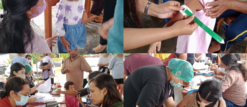 UPTD Puskesmas Oebobo Pantau Tumbuh Kembang Balita dengan Operasi Timbang